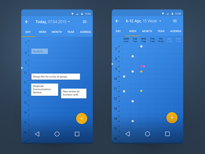 Epim app Material Redesign