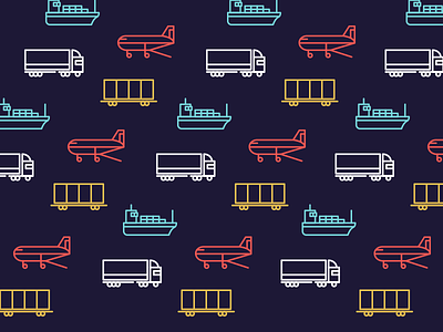 Logistics Icons cargo download foreward free freebie icons logistics movement set ship truck vector