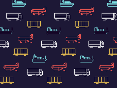 Logistics Icons cargo download foreward free freebie icons logistics movement set ship truck vector