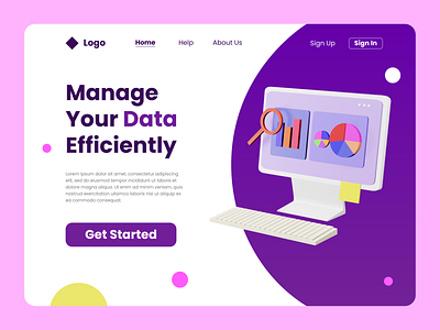 Data Manager Landing Page