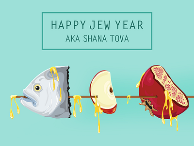 Happy Jew Year happy jew year shana tova