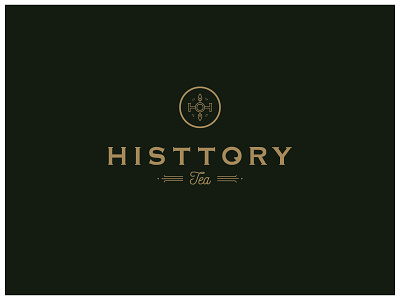 Histtory Tea Identity branding elegant identity logo luxury tea