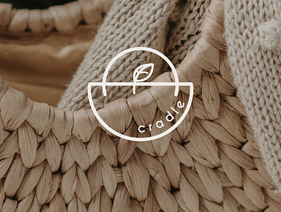 Cradle brand logo branding design graphic design logo