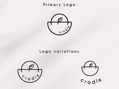 Cradle logo variations