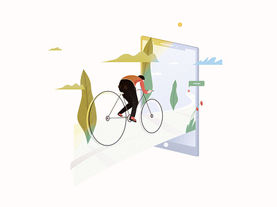 Illustration for the Bike Insurance Company