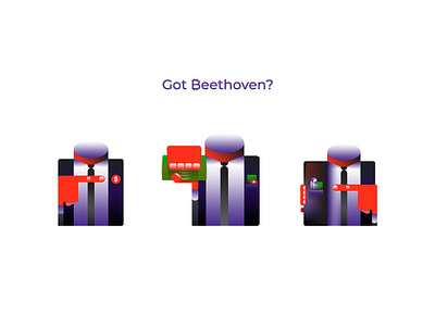 Got Beethoven? animation art bitcoin branding colour crypto design download free freebie graphic ico icon illustration illustration graphic ios icon logo typography ui vector web