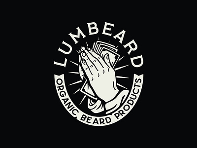 Lumbeard Hands badge hands money vector
