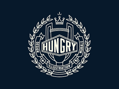 The Hungry Design Co. brand champions hungry illustration lettering logos mexico murals typography
