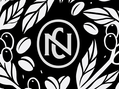Negro Corazón 1/3 branding coffee illustration logo mexico monogram