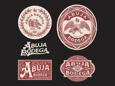 Design for Abuja Bodega, Nigeria artwork branding graphicdesign handrawn illustration logo vector vintage vintage logo