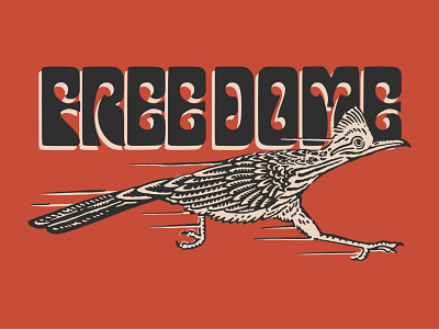 FREEDOME 66/99 DECK artwork deck handrawn illustration skateboard vintage vintage logo