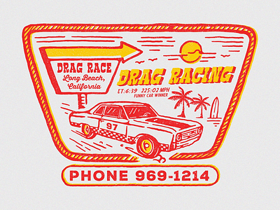 Drag Racing Designs Themes Templates And Downloadable Graphic Elements On Dribbble
