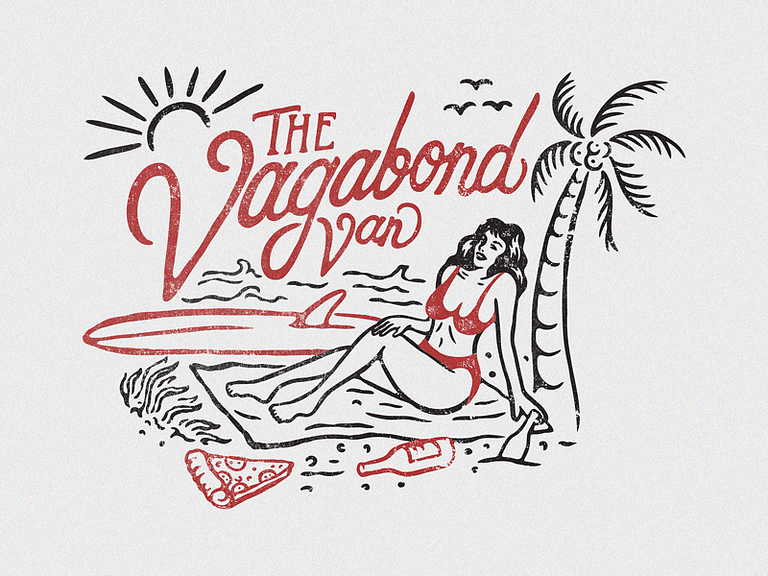 Design for The Vagabond Van by cmpt_rules on Dribbble