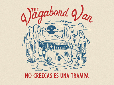 One of many design for THE VAGABOND VAN