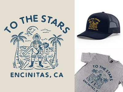 Design for TO THE STARS OFFICIAL artwork badge branding cmptrules design drawing dribbble graphicdesign handrawn icon illustration lettering logo type typography vector vintage vintage logo