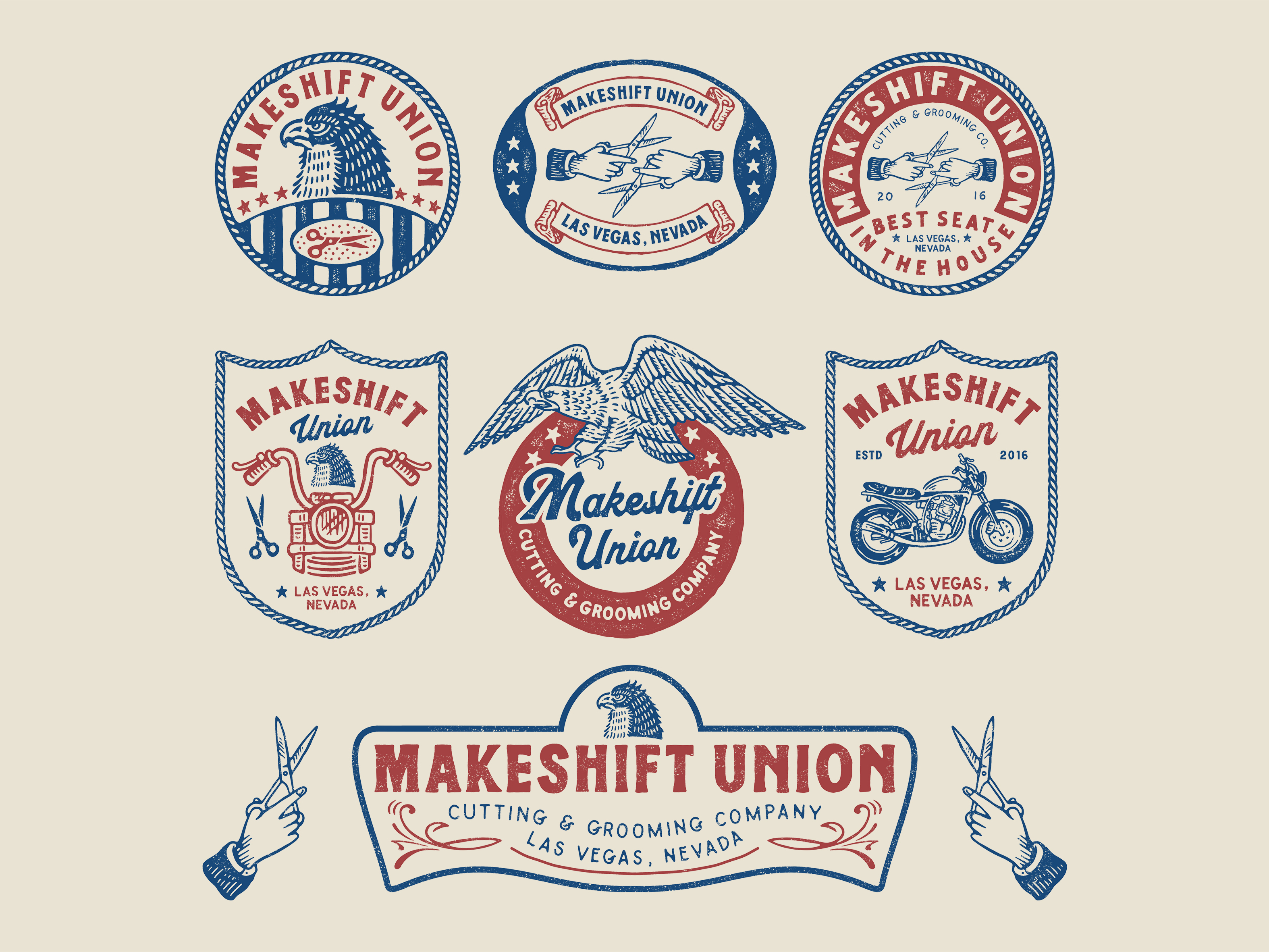 Branding for MAKESHIFT UNION by cmpt_rules on Dribbble