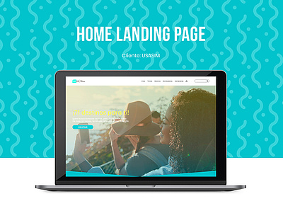 Home Landing Page adobexd diseño web home landingpage web webdesign