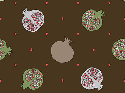 Pomegranate pattern