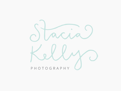 stacia kelly / proof no.1 hand lettering logo script