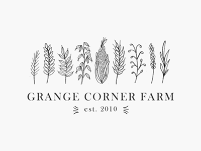 grange corner farm / proof no.2 illustration logo proofs