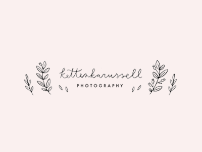 kettenkarussell / proof hand lettering illustration logo proofs