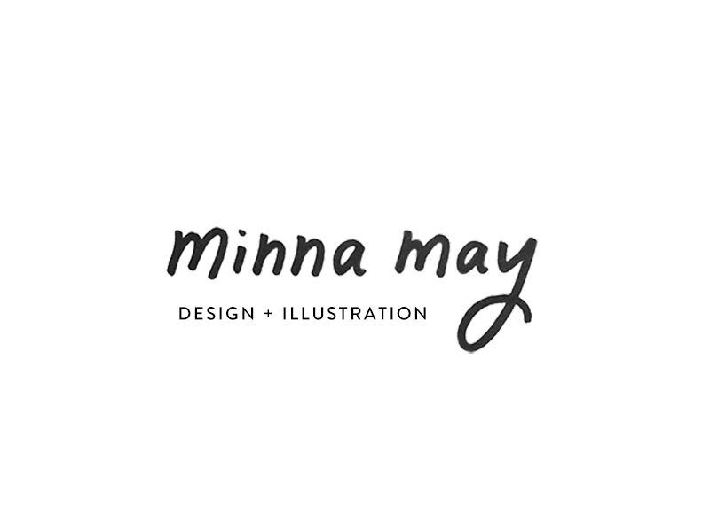 personal logo update by Minna on Dribbble