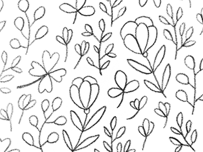 floral pattern no.2 flowers illustration pattern