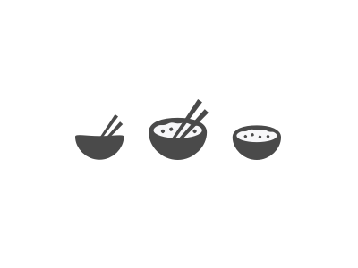 rice bowl icon