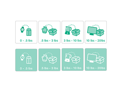 Shipping Icons icon illustration shipping