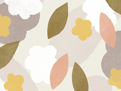 garden floral illustration pattern