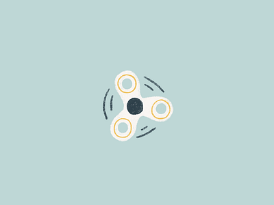 fidget spinner illustration