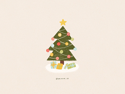 christmas tree illustration