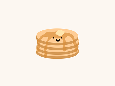 cute pancake illustration breakfast cute food illustration pancake