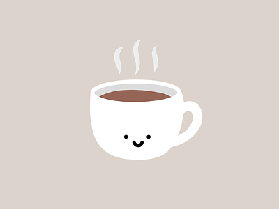 Cute Cup Of Coffee Illustration By Minna So On Dribbble Cute Cup Of Coffee Illustration By Minna So On Dribbble