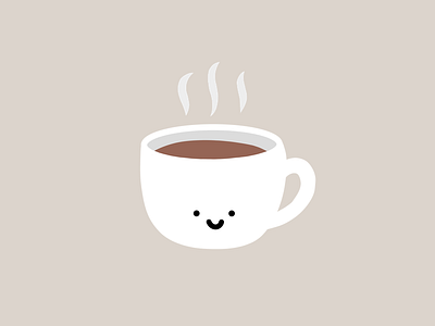 Cute Cup Of Coffee Illustration By Minna So On Dribbble