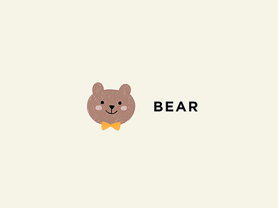 bear animal bear cute illustration