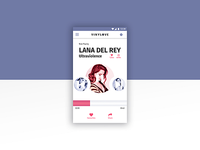 UI Design - Music Player Mobile