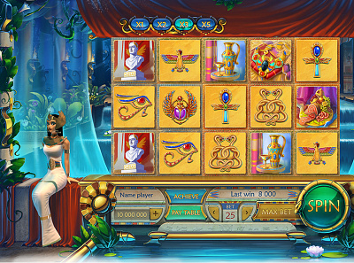 Casino Game Design 2d art design games illustration