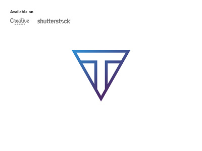 Letter T logo design