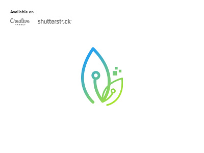 Leaves logo design