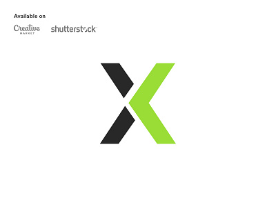 Letter X logo design brand branding clean line logo logo modern simple wordmark x logo