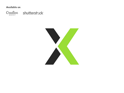 Letter X logo design