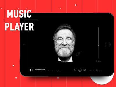 Music player ipad