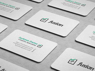 Business Cards - Medical SaaS Company business business cards cards minimal right aligned saas white white space
