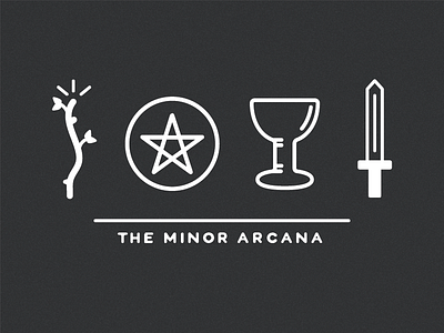 Tarot Icon Set - Minor Arcana