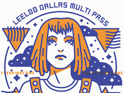 Leeloo Dallas Multi Pass beer film leeloo dallas pint glass science fiction the fifth element