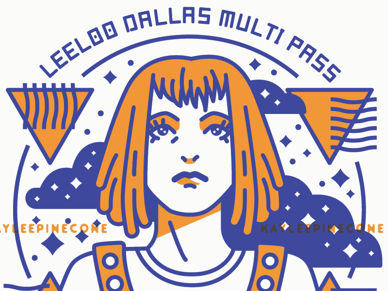 Leeloo Dallas Multi Pass By Kaylee Davis On Dribbble