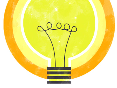 Light bulb illustration