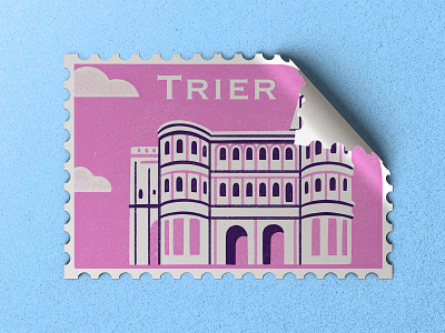 Sightseeings of Germany (Post stamps)