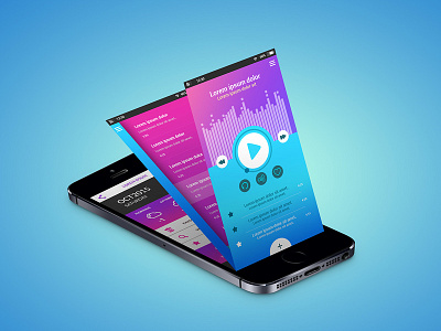 Mobile App Design | Music Player App Design